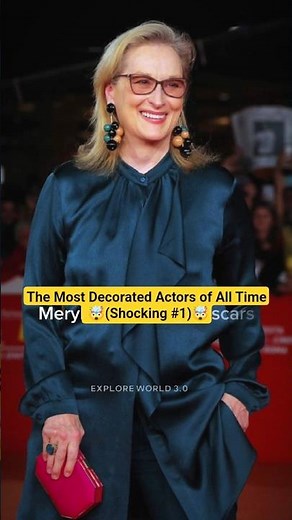 Most Oscar-Winning Actors in History 😱 #top10 #facts #actor #oscars #oscarnominations #trending #yt