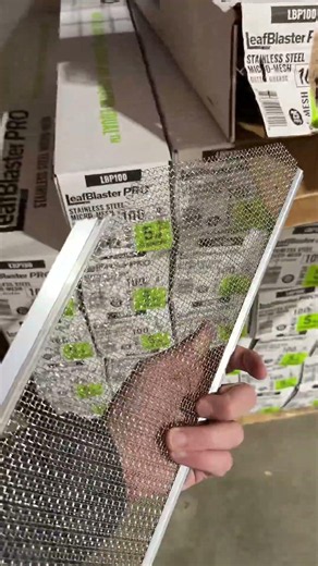 5” and 6” LeafBlaster Pro Gutter Guards In Stock at GutterAll