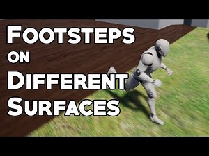 UE4 Tutorial: Footstep Sounds on Different Materials (Request)