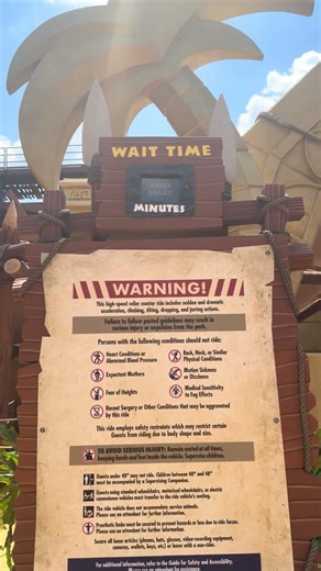 Minecart madness is delayed #youtubeshorts #rollercoaster #universalparks #epicuniverse #pov