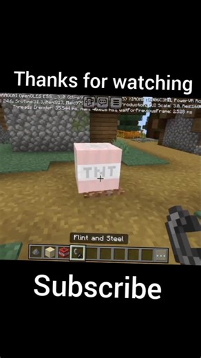 making TNT 💣 #minecraft