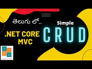 ASP.NET Core - MVC CRUD Operations - DB First approach in Telugu