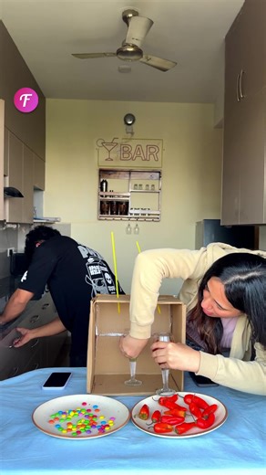 115K views · 121 reactions | Playful juice box prank creates confusion and comedy between man and woman. | Fabiosa Daily | Facebook