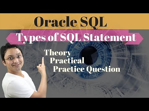 Tutorial#6 Types(classification) of SQL statement in oracle data base