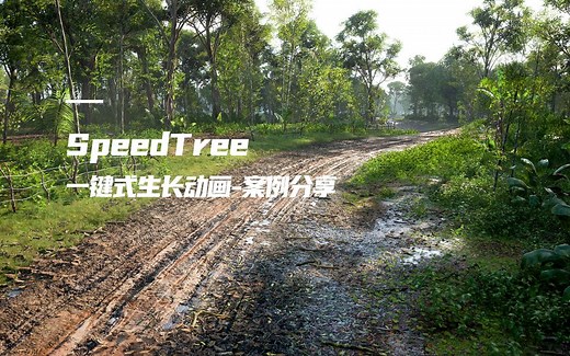 speedtree-2分钟~搞定一个生长动画！