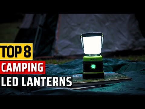 Top 8 Best LED Camping Lanterns 2024 ✅Don't be left in the dark! ✅