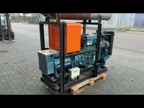 Running Ford 2725E Mecc Alte 65 kVA aggregaat generatorset
