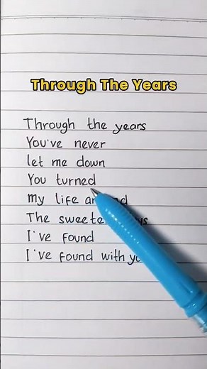 Kenny Rogers - Through The Years (lyrics) #lyrics #throughtheyears #kennyroger #song #music #trend