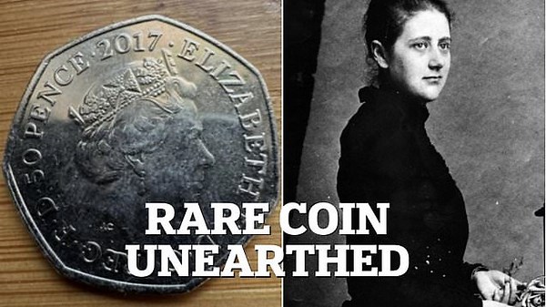 Rare 50p coin of Queen Elizabeth selling at over £100k on eBay