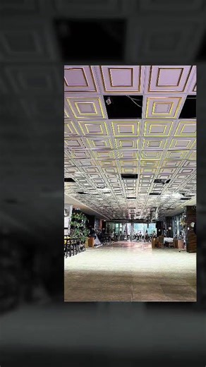 Suspended ceiling construction before and after installation I Ceiling Plate Replacement