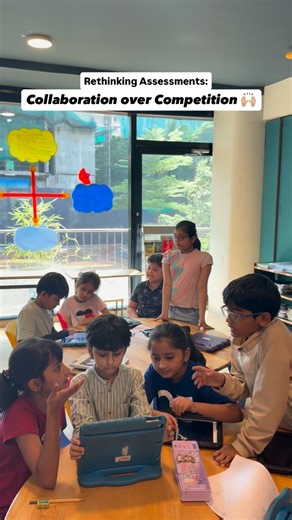@nextschoolmulund on Instagram: "Learners in Grade 3 have been actively exploring Canva as a relevant, practical tool and not something reserved for later or pushed to the future. When a need arises to express, design, or present ideas, the skill is introduced right then as part of the learning process 😁🙌🏼 We don’t wait for tomorrow. Skills that matter today, that apply to life right now, are explored, practiced and used meaningfully. In this assessments, learners are working on Canva collabo