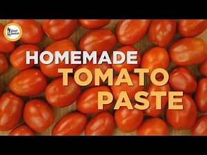 Homemade Tomato Paste Recipe By Food Fusion