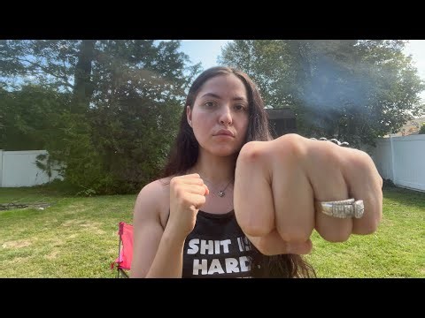 ASMR Punching Outside – Quick & Relaxing