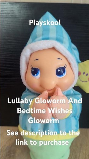 Playskool Lullaby Gloworm And Bedtime Wishes Gloworm #toyshorts #hasbro #lullaby