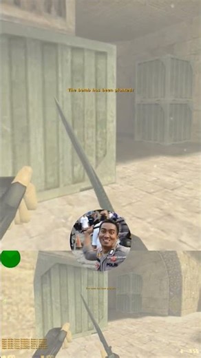 😹😹😹Counter Strike 1.6 #dust2 #csgo #cs2 #cs16 #counterstrike #gaming #knifeskills #funny