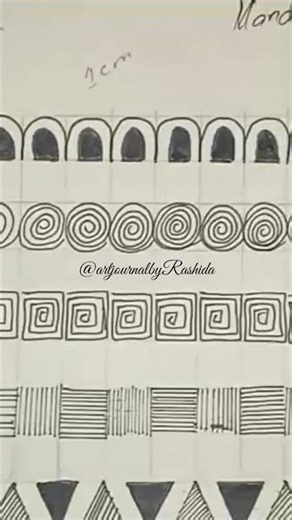 Mandala Art Course for Beginners | Lesson 1: 5 Essential Motifs & Patterns | #viralvideo #mandala