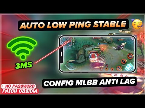 New! Config Auto Low Ping Stable Fix Lag & Fps Drops In MLBB | Work Android Device - Patch Obsidia