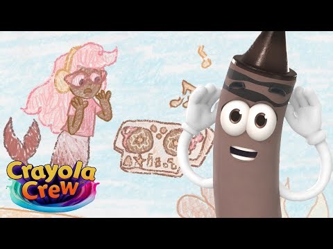 Meet Al! The Colors of the World Crayon! | Crayola Crew | Fun Imagination Cartoons for Kids