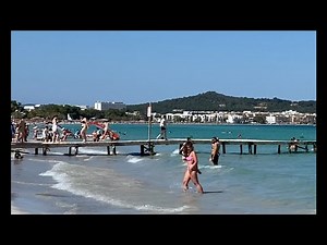 Port de Pollença Beach and Platja de Can Cap de Bou Mallorca Spain 4K
