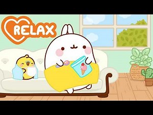 Relaxing Day with Best Friends 💕✨ Molang’s Feel-Good Compilation