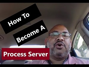 How To Become A Process Server? Process Server Training Academy for High Paying Process Server Jobs.