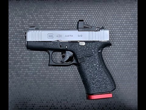 GLOCK 43X w/the SHIELD RMSc OPTIC 2020