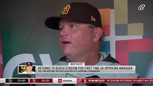 94K views · 2.7K reactions | Mike Shildt is back at Busch Stadium for the first time as an opposing manager: "I haven't lost any sleep with how I did things for 18 years here. ... I did my best to be a caretaker of the organization. ... I always wanted to do the very best I could and had a pure heart for making sure this organization moved forward." | FanDuel Sports Network Midwest | Facebook