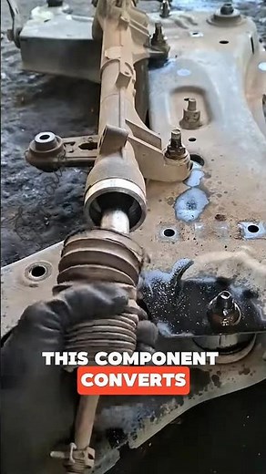 Repair Process for Car Steering Rack Components #mechanic #engineering