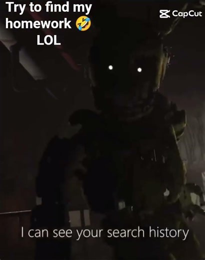 THIS IS WHAT SPRING TRAP SCARED OF!!!LOL#fnaf