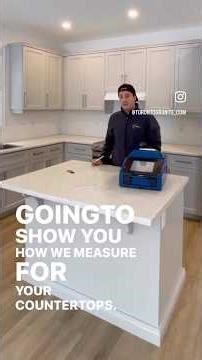 How the Proliner is Used to Measure Your Quartz & Granite Countertop | Torontogranite.com