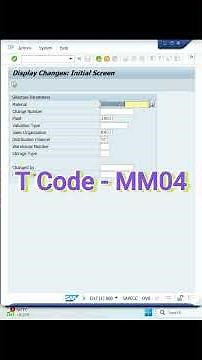 How to Change Material Discription in SAP #sapmm #sapforbeginners #learnsap #sapclasses #sapsd