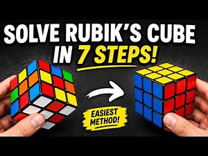 How to slove rubiks cube step by step easily [100%] beginner friendly 🔥