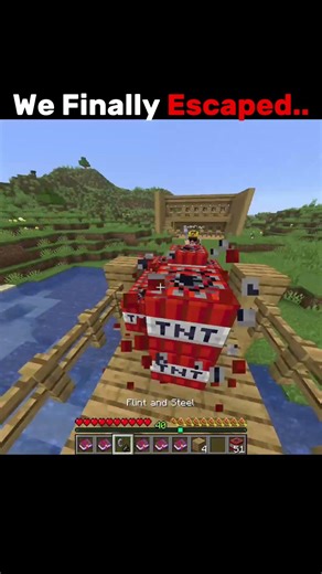 POV You Finally Escaped... #minecraft