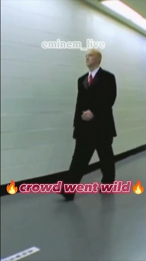 EMINEM's COLDest concert intro | live NY 2005 | #eminem #eminemlive #shorts