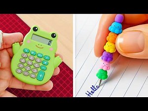 Cute Mini School Supplies DIY ✨ Fun Back to School Ideas