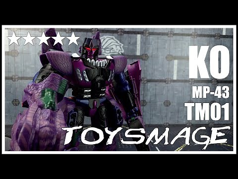 TOYSMAGE Toys Mage TM01 KO Transformers MP-43 Masterpiece Beast Wars Megatron