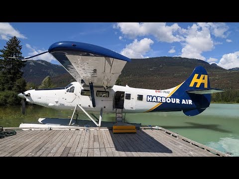DHC-3T Turbine Otter - Harbour Air - C-FIUZ - Green Lake (Whistler) YWS Spectacular Glacier Tour
