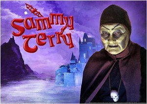 2K views · 34 reactions | Sammy Terry from our debut Album Blackjack Symphony. Sammy Terry is a legend in Indiana (where Lonny is from). He came on every Friday night and hosted horror movies. He was very scary. He would say stuff like "maybe the Living dead are hiding under your bed, waiting for you." Today Sammy is actually the 2nd generation as the Creator Bob Carter passed away a couple years ago. His son Mark now dons the costume. | Blackjack Symphony | Facebook