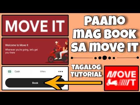 PAANO MAG BOOK SA MOVE IT | EASY TUTORIAL