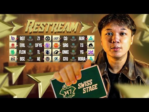 RESTREAM M7 SWISS STAGE!! LET'S GO!! | topup di lumi9.id