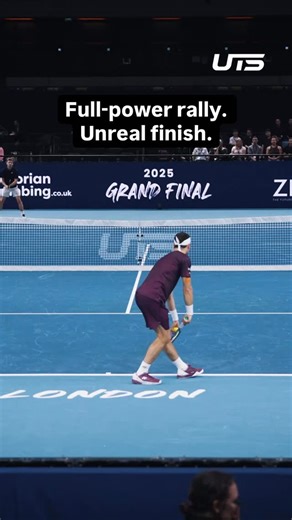 111K views · 1K reactions | Full throttle. @david__goffin steals the point from Ruud. With a huge around the net! #UTSTour #tennis | UTS Tour | Facebook