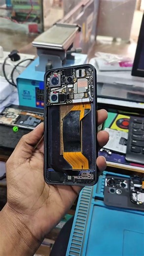Vivo x200 fe screen replacement and battery replacement ✅🪛 #telugu #vivox200fe #tech #genuine