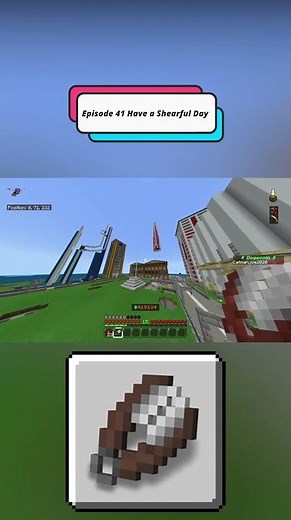Minecraft Have a Shearful Day - Achievement Guide! #Shorts