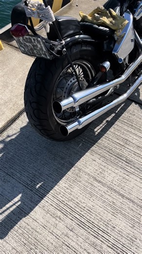 スティード400のマフラー音と加速性能