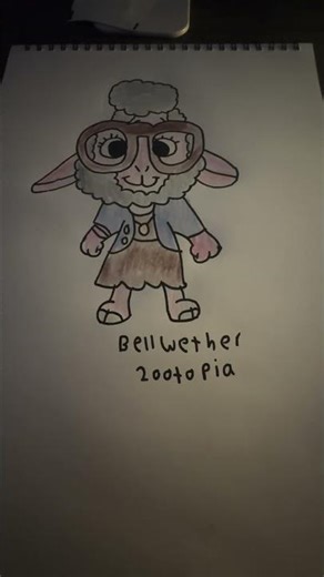 Bellwether from Zootopia