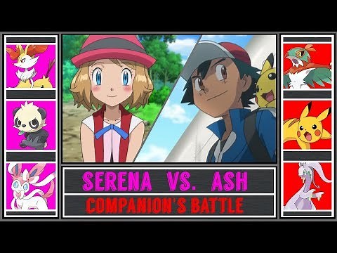 Ash vs. Serena (Pokémon Sun/Moon) - Kalos Battle of Companions
