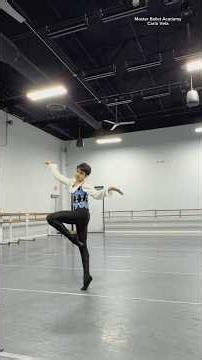 Carlo dancing Harlequinade 🎭✨ #ballet #dance #dancerlife #dancer #maledancer #boys #boy