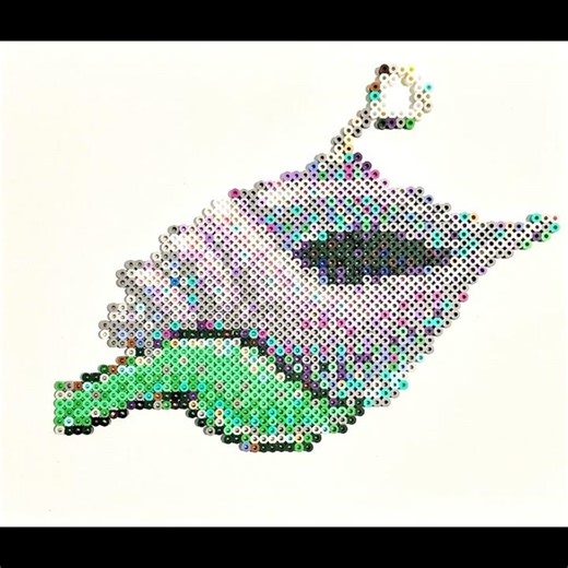 The Magic Conch | Spongebob Squarepants Inspired Perler Art #pixelart #spongebob