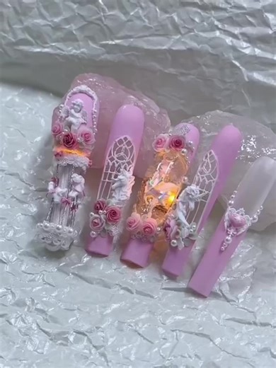 Carousel Art Nail Art Tutorial 🤩😻👀💅