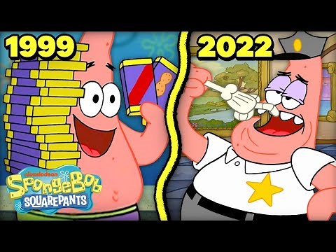 Patrick's Jobs Through the Years ⭐️🍫 | SpongeBob